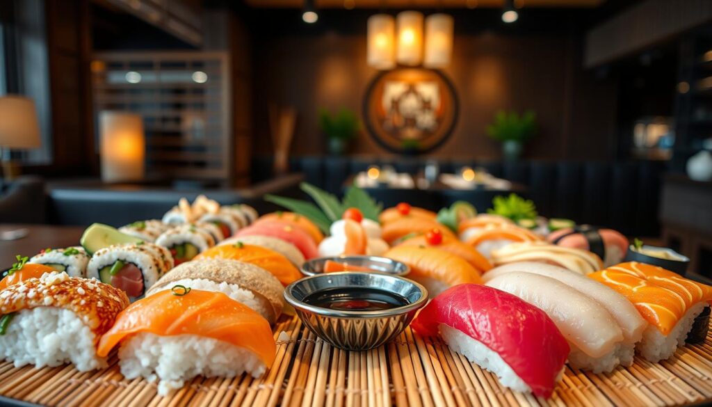 Sushi ris anvendelse til verschiedene retter