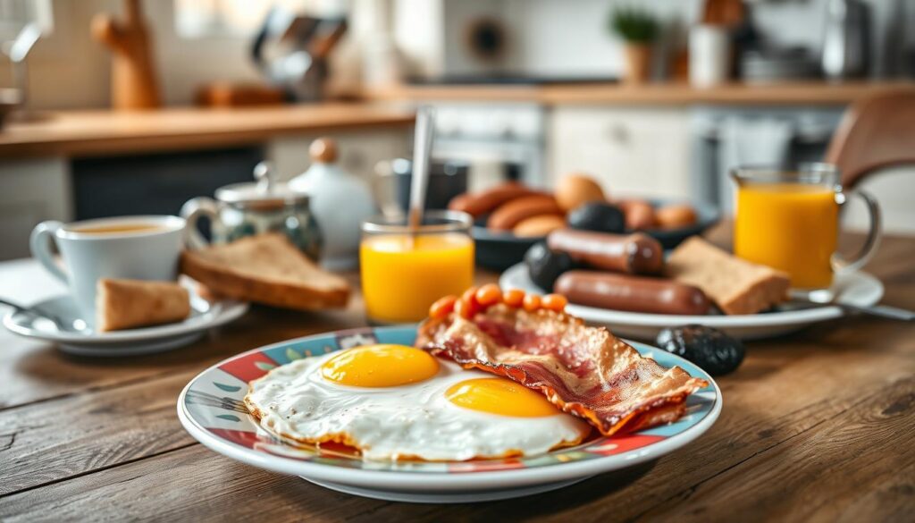english breakfast opskrift