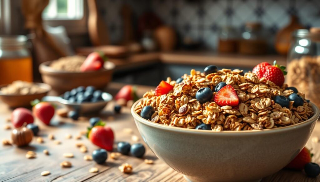 granola opskrift