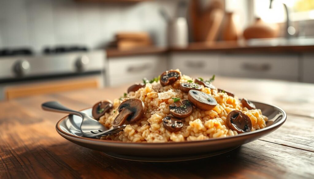risotto med svampe variation risotto med svampe variation