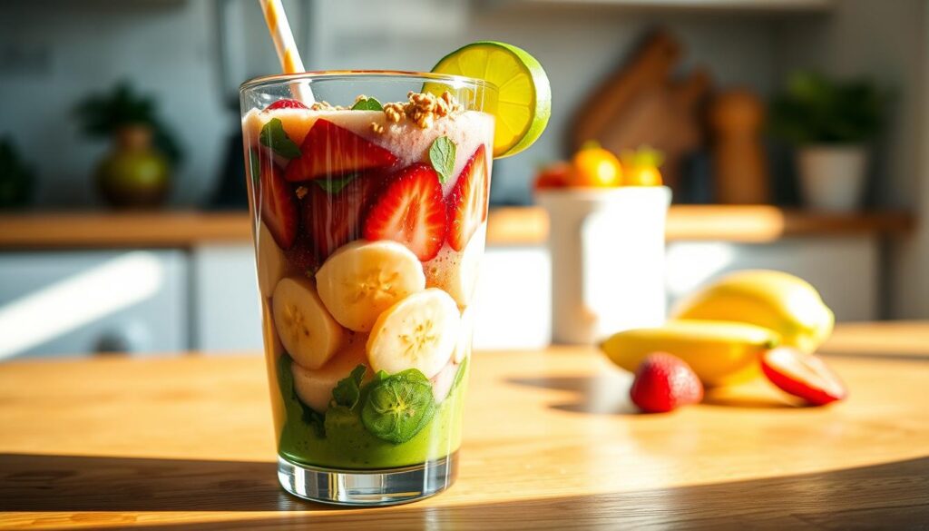 smoothie opskrift morgenmad