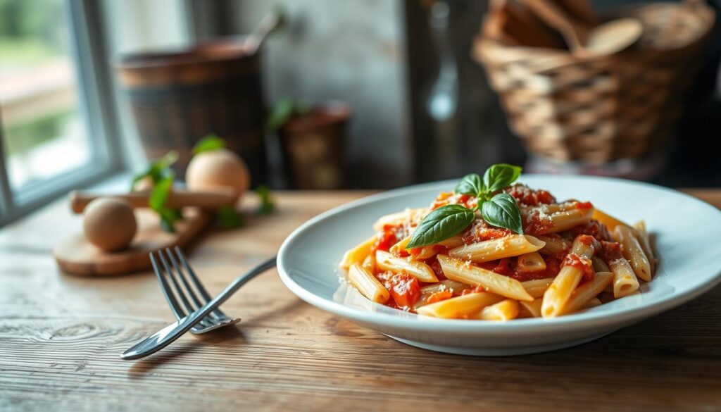 vodka pasta opskrift
